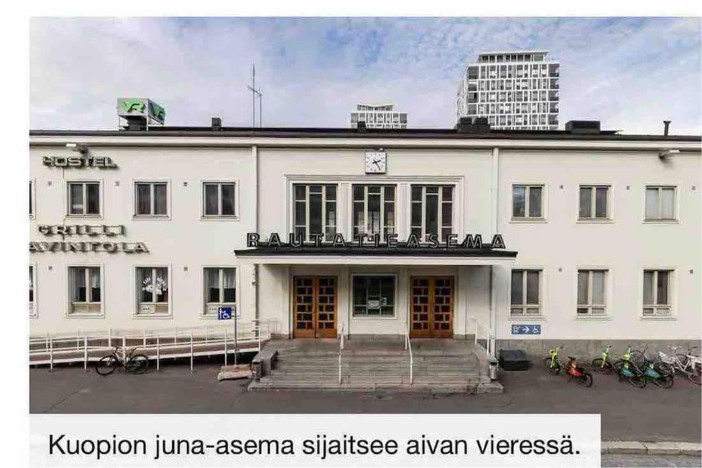 Apartment Near The Train Station, Free Parking &Netflix Kuopio Exteriör bild
